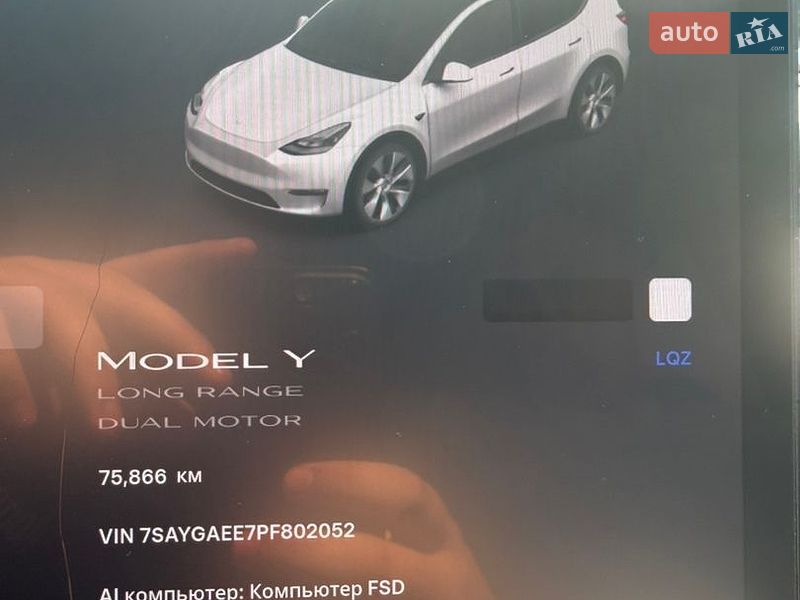 Внедорожник / Кроссовер Tesla Model Y 2023 в Виннице