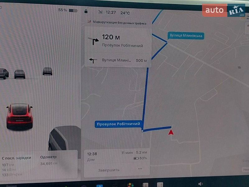 Внедорожник / Кроссовер Tesla Model Y 2023 в Ровно