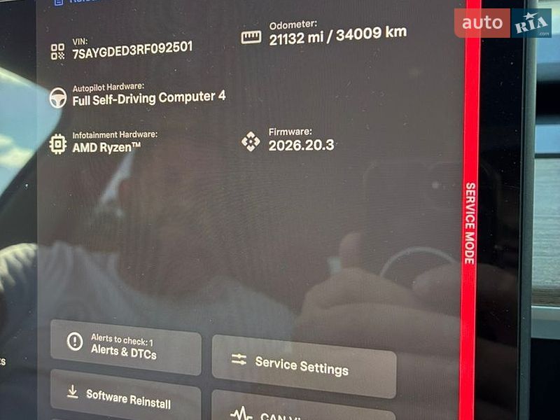 Внедорожник / Кроссовер Tesla Model Y 2024 в Киеве фото 23 Внедорожник / Кроссовер Tesla Model Y 2024 в Киеве