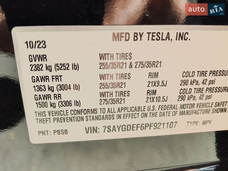 Позашляховик / Кросовер Tesla Model Y 2023 в Кривому Розі