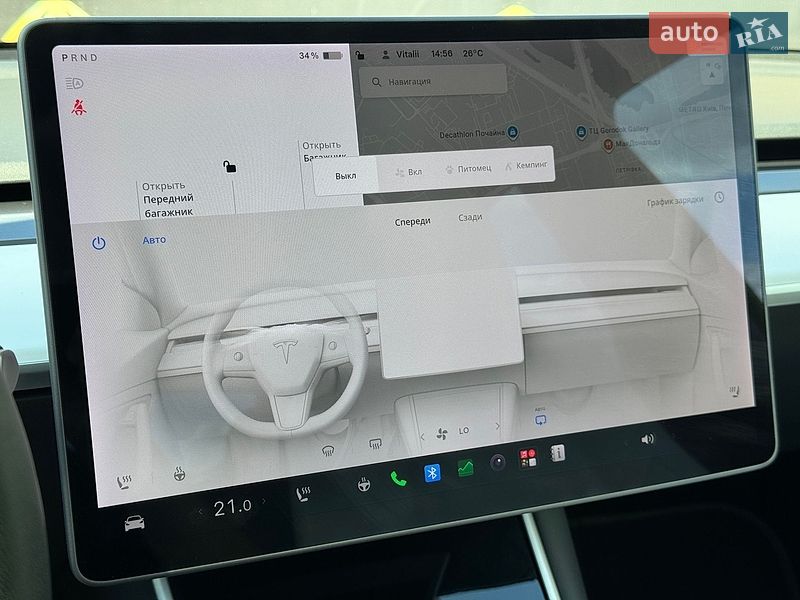 Внедорожник / Кроссовер Tesla Model Y 2021 в Киеве