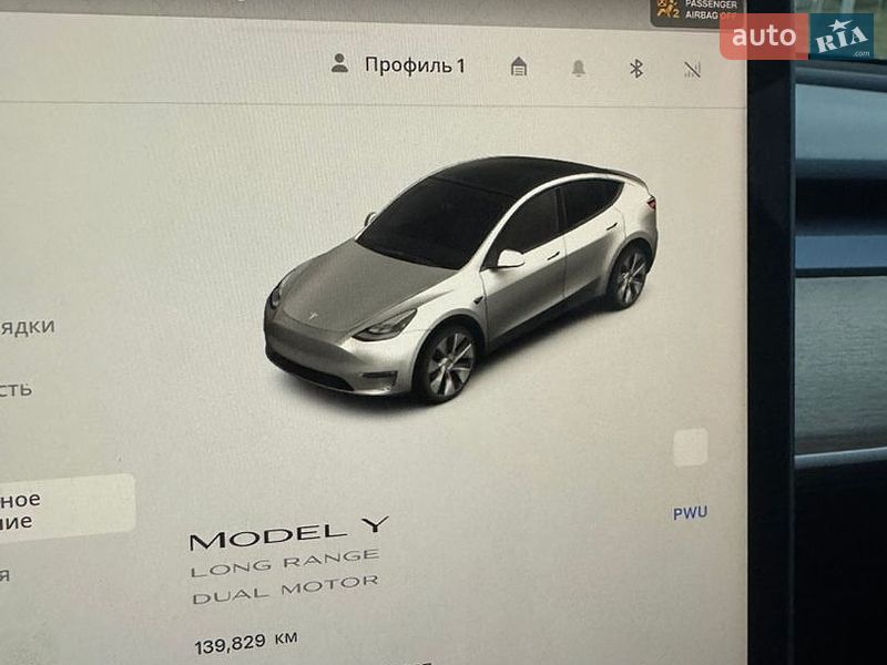 Позашляховик / Кросовер Tesla Model Y 2022 в Києві