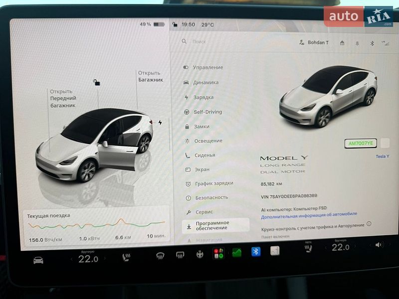 Внедорожник / Кроссовер Tesla Model Y 2023 в Звягеле