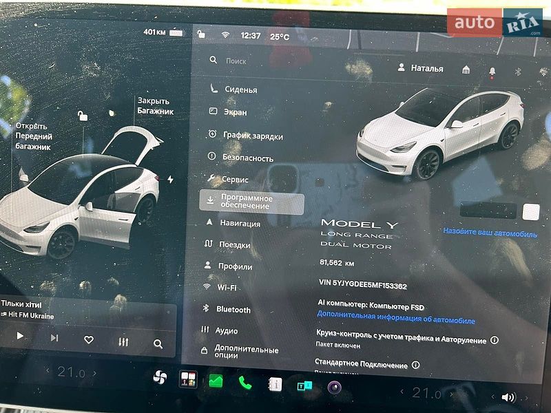 Внедорожник / Кроссовер Tesla Model Y 2021 в Черновцах