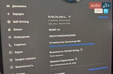 Внедорожник / Кроссовер Tesla Model Y 2021 в Черновцах