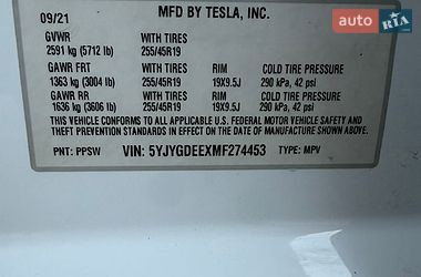 Позашляховик / Кросовер Tesla Model Y 2021 в Львові