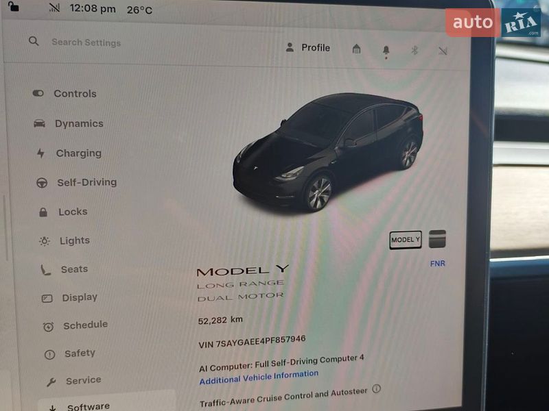 Внедорожник / Кроссовер Tesla Model Y 2023 в Киеве