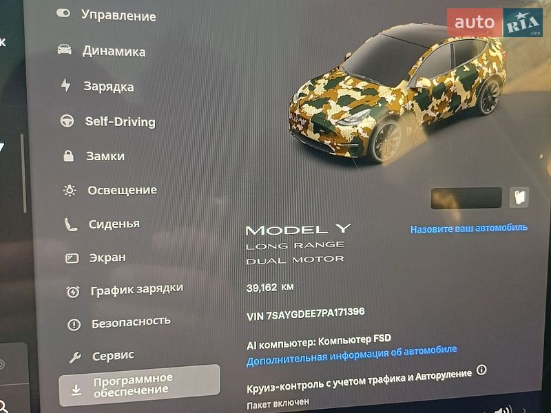 Позашляховик / Кросовер Tesla Model Y 2023 в Дніпрі