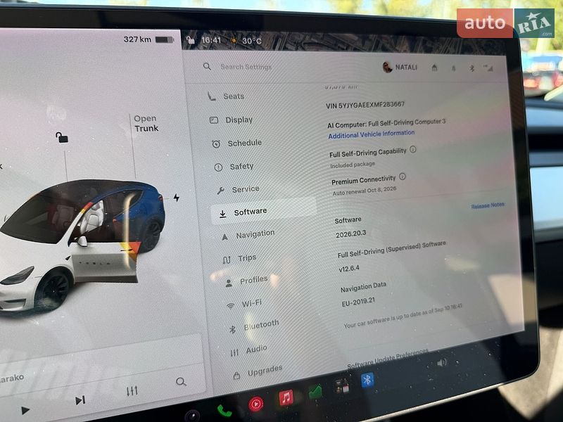 Внедорожник / Кроссовер Tesla Model Y 2021 в Киеве