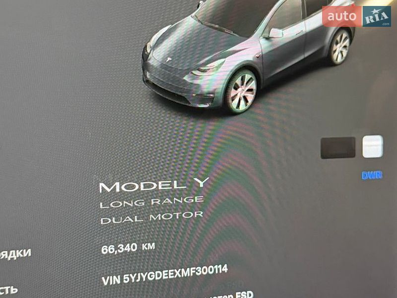 Позашляховик / Кросовер Tesla Model Y 2021 в Києві