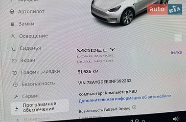 Внедорожник / Кроссовер Tesla Model Y 2022 в Виннице