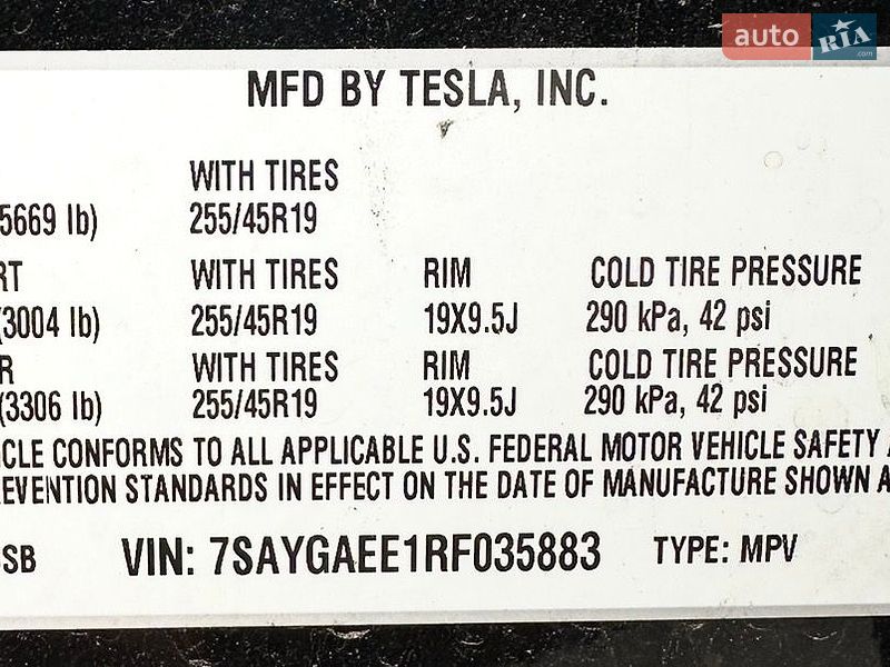 Позашляховик / Кросовер Tesla Model Y 2024 в Рівному