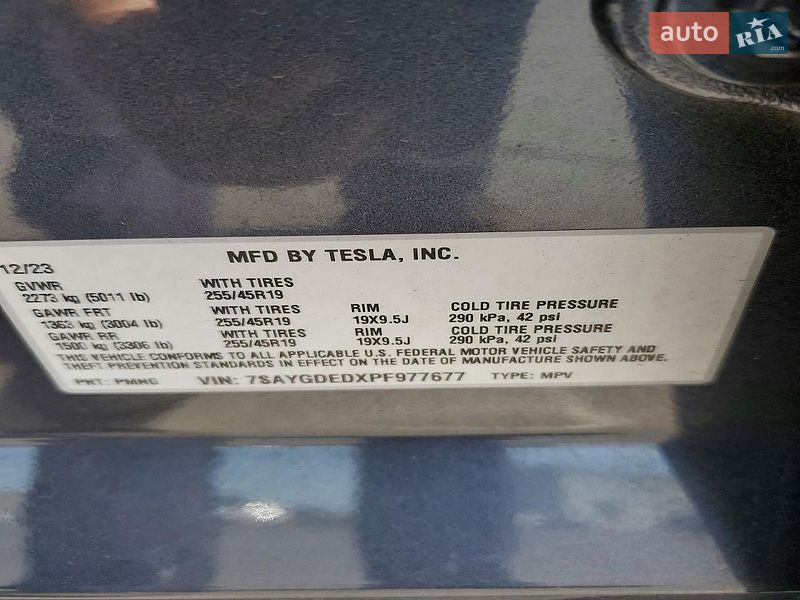 Позашляховик / Кросовер Tesla Model Y 2023 в Тернополі