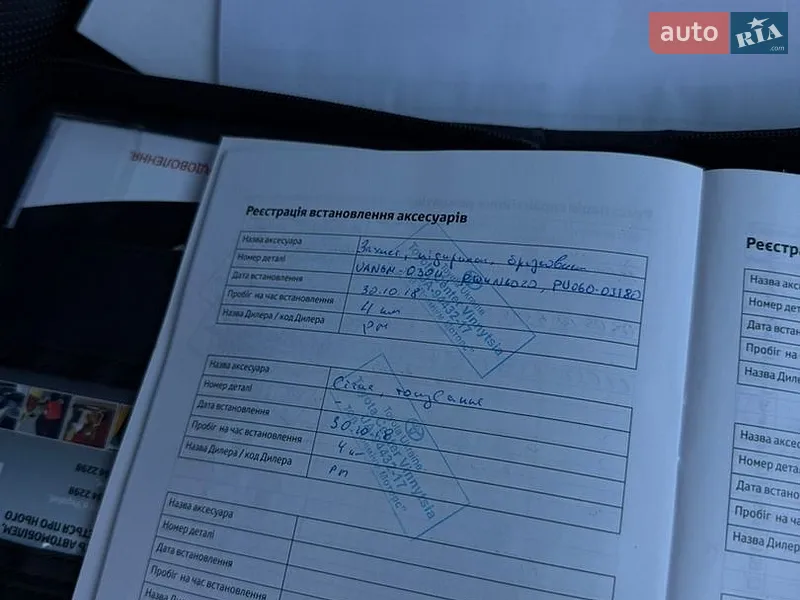 Седан Toyota Camry 2018 в Львове документ