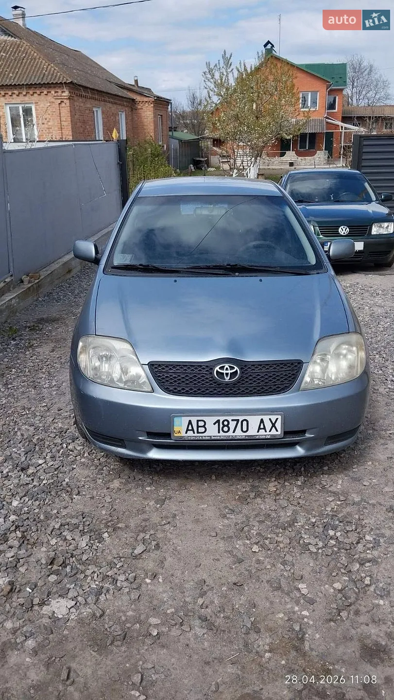 Toyota Corolla 2003 VIN NMTBM22EX0R023816 фото оголошення 8 з 26