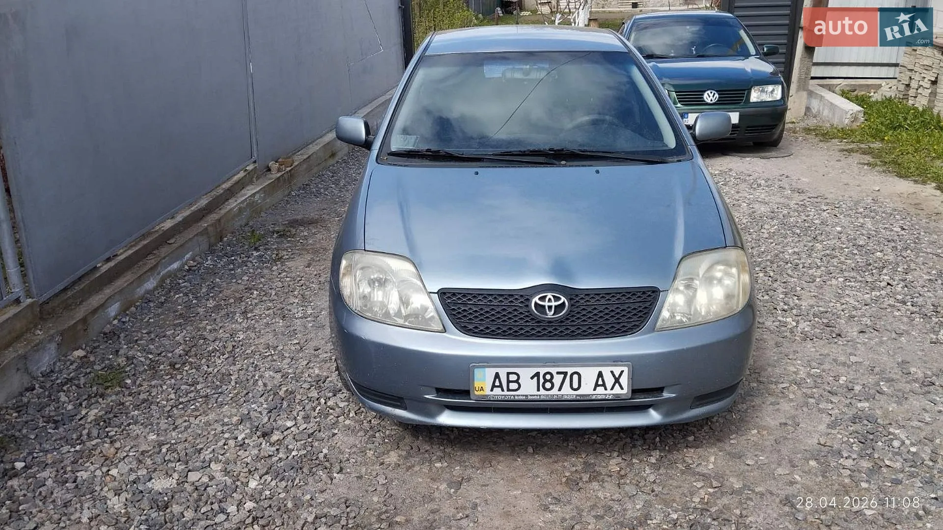 Toyota Corolla 2003 VIN NMTBM22EX0R023816 фото оголошення 11 з 26