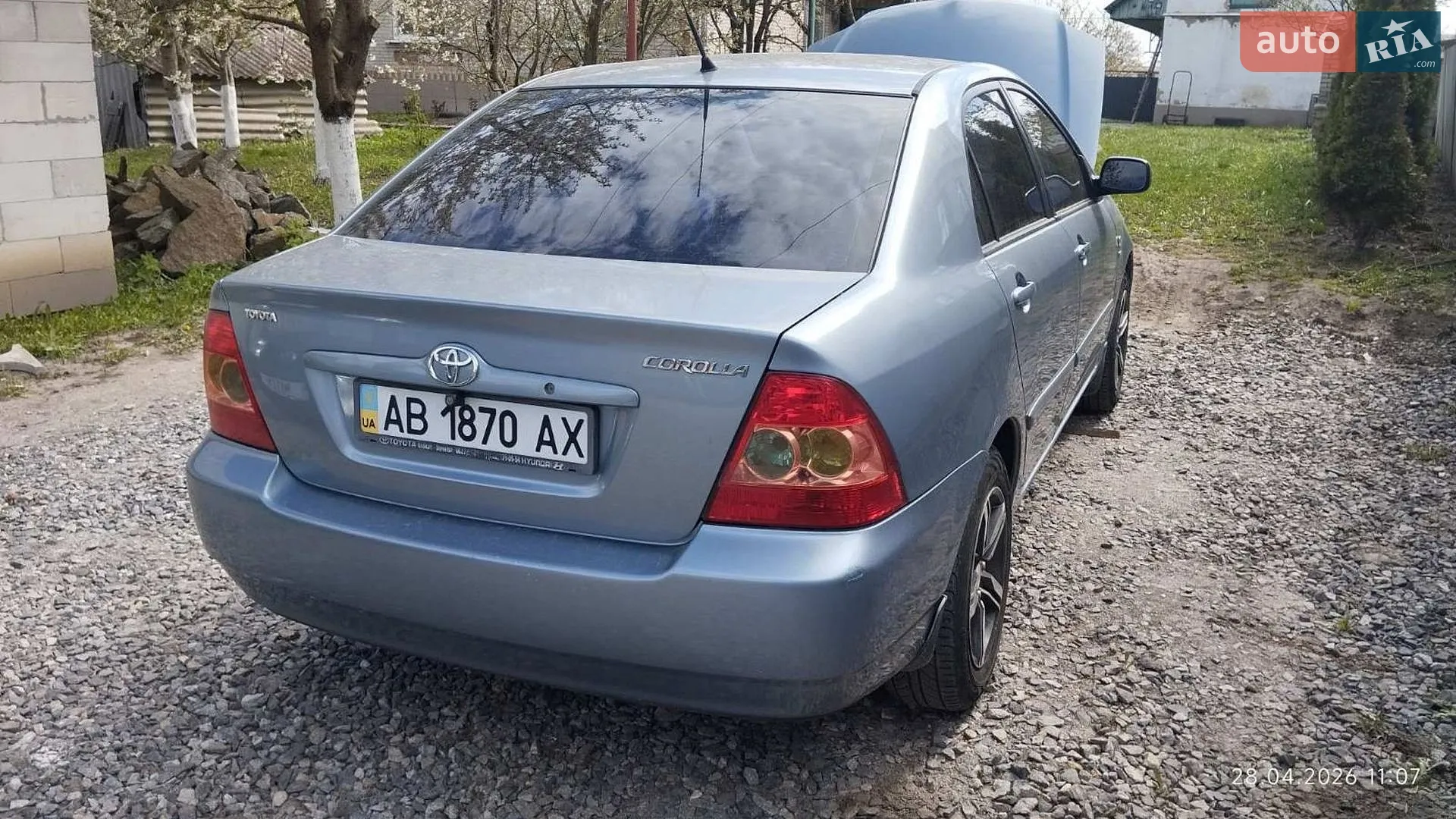 Toyota Corolla 2003 VIN NMTBM22EX0R023816 фото оголошення 19 з 26