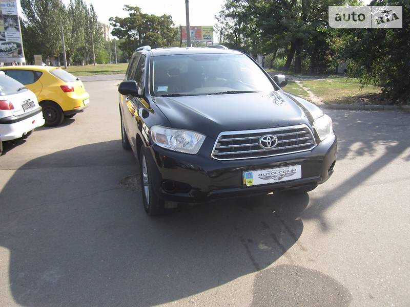 Toyota Highlander 2007 года
