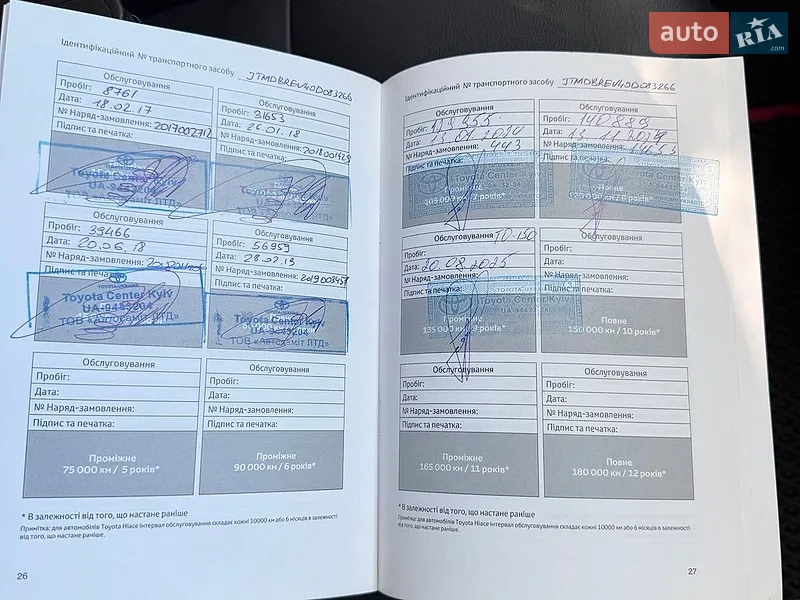 Внедорожник / Кроссовер Toyota RAV4 2016 в Одессе документ