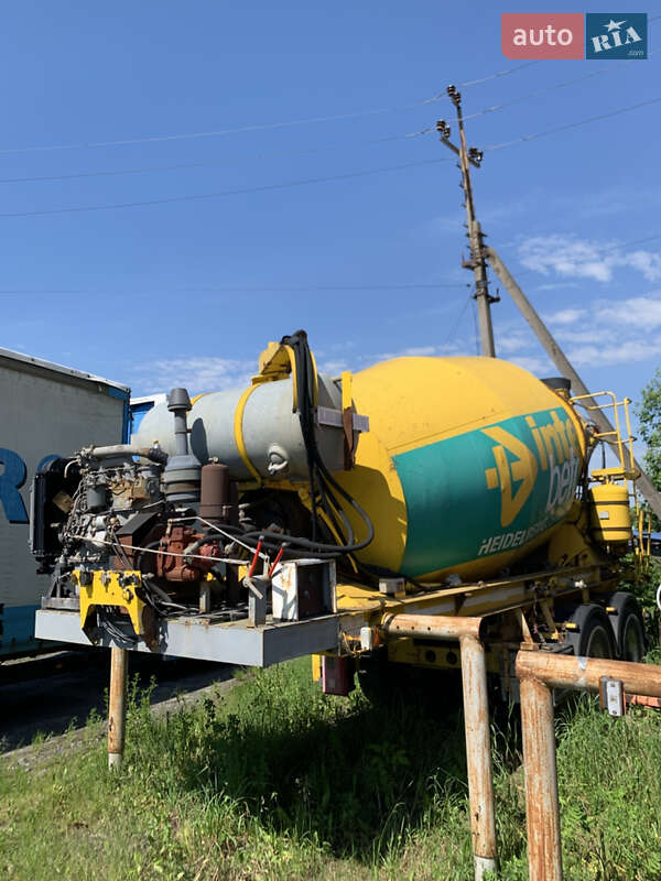 Бетономешалка (Миксер) полуприцеп