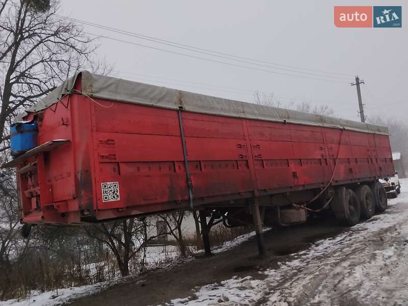 Бортовий напівпричіп