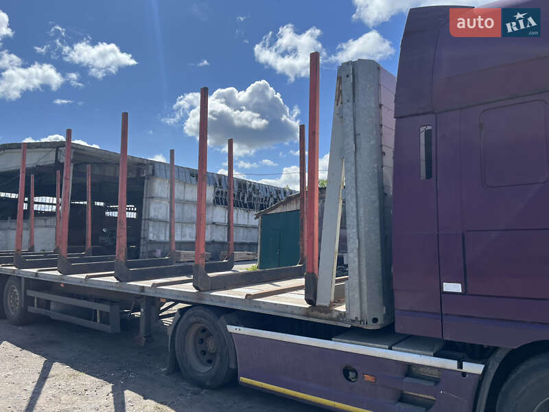 Лісовоз / Сортиментовоз - напівпричіп