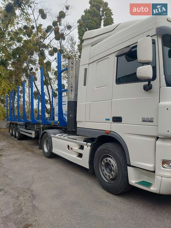 Лесовоз / Сортиментовоз - полуприцеп