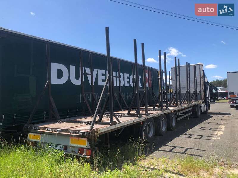 Лісовоз / Сортиментовоз - напівпричіп