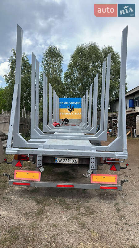 Лісовоз / Сортиментовоз - напівпричіп