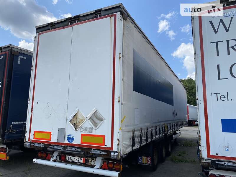 Тентований борт (штора) - напівпричіп