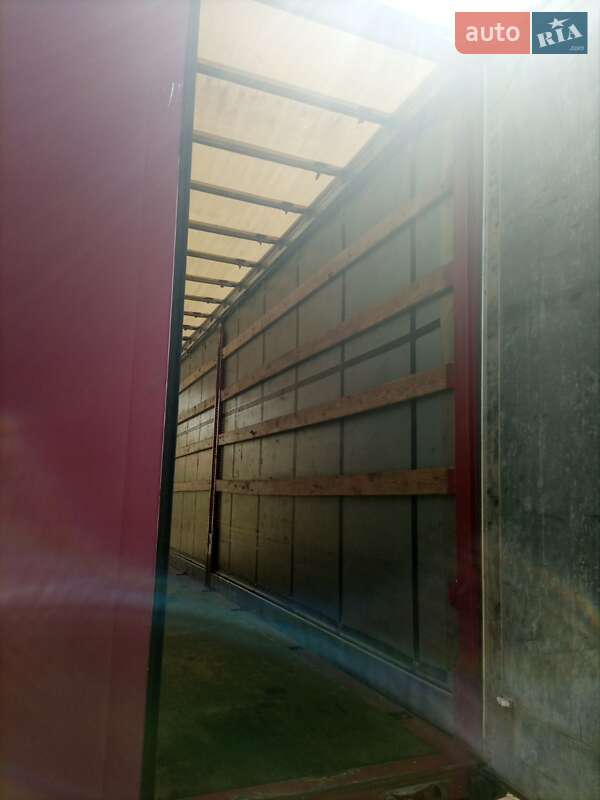 Тентованный борт (штора) - прицеп