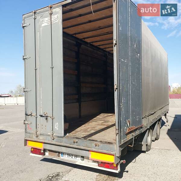 Тентований борт (штора) - прицеп