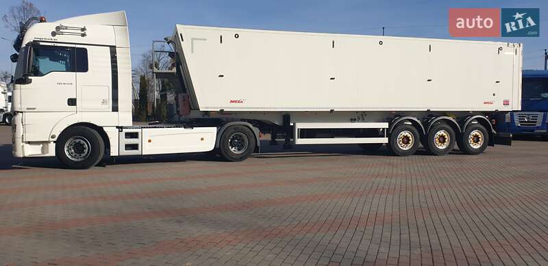 Зерновоз - напівпричіп