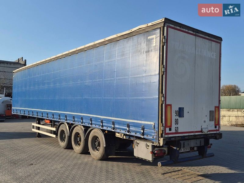 Тентований борт (штора) - напівпричіп Trailor GeneralTrailor