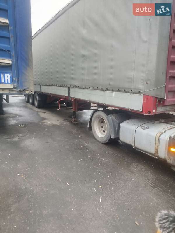 Тентований борт (штора) - напівпричіп Trailor RYY