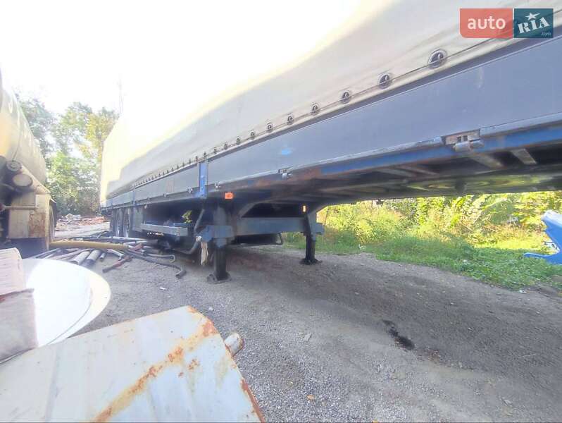 Тентований борт (штора) - напівпричіп Trailor S