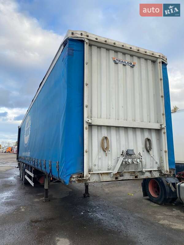 Тентований борт (штора) - напівпричіп Trailor SYY3CX