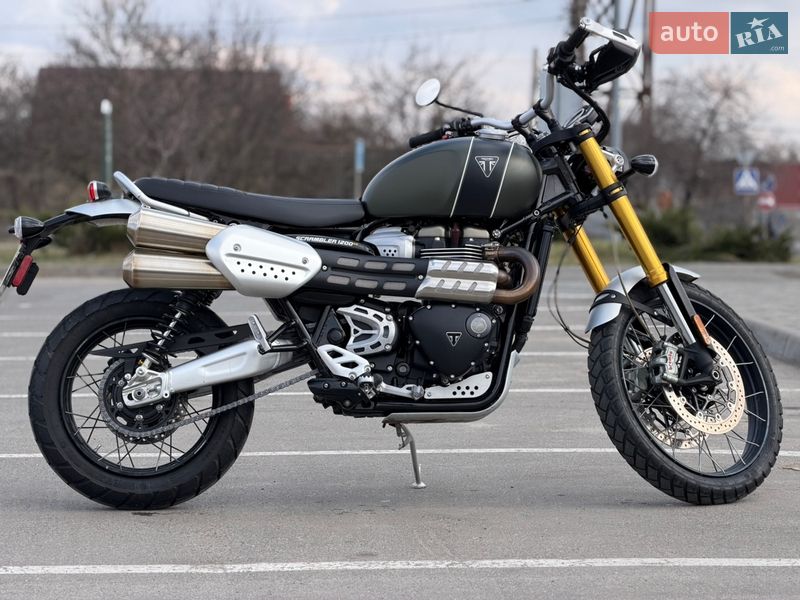 Мото Triumph Scrambler 1200 XE