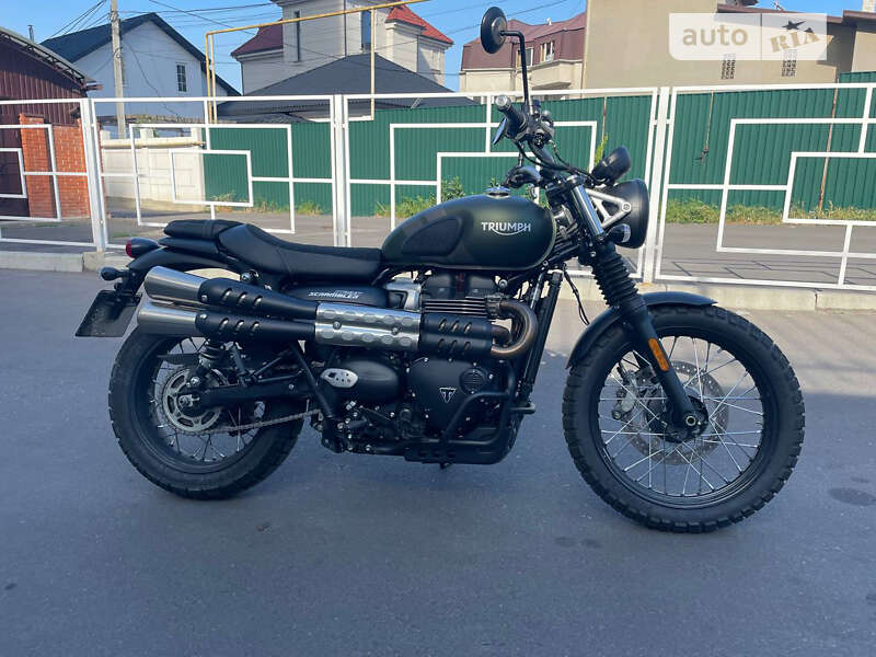 Мотоцикл Классік Triumph Street Scrambler