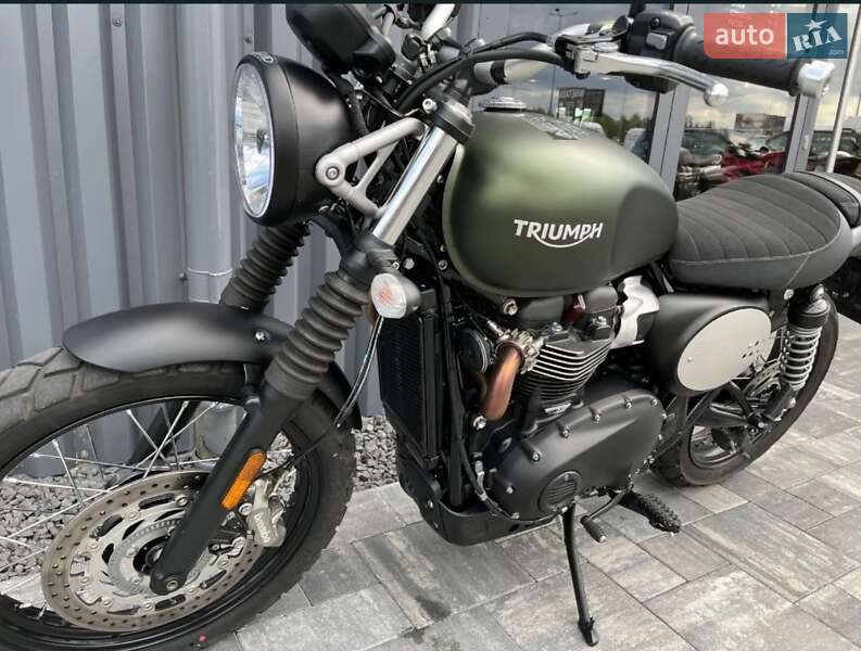 Мото Triumph Street Scrambler