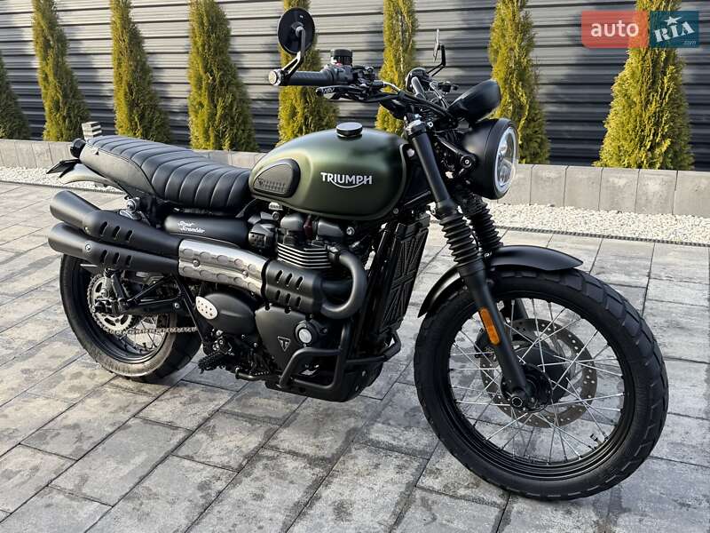 Мотоцикл Без обтекателей (Naked bike) Triumph Street Scrambler