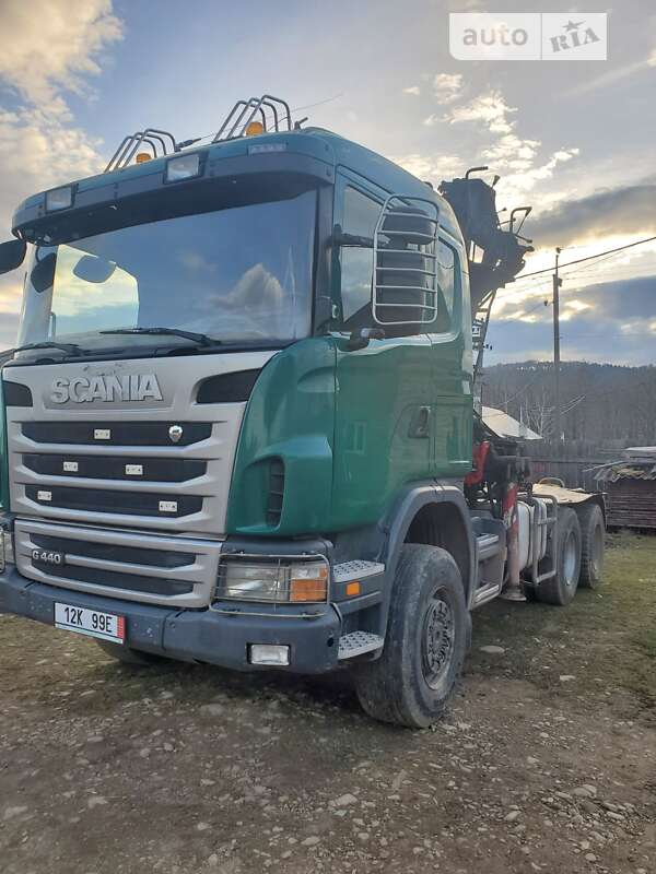 Лісовоз / Сортиментовоз Scania