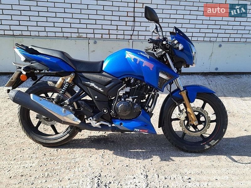 Мотоцикл Без обтікачів (Naked bike) TVS Apache RTR 180 2021 в Золотоноші фото 2 Мотоцикл Без обтікачів (Naked bike) TVS Apache RTR 180 2021 в Золотоноші