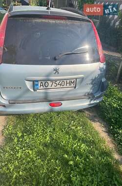 Характеристики Peugeot 206 Универсал
