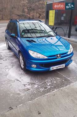 Характеристики Peugeot 206 Универсал