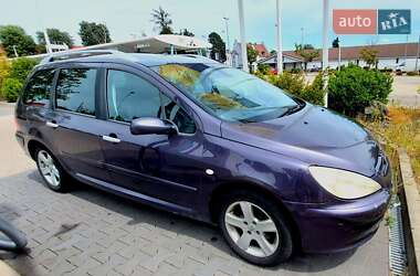 Характеристики Peugeot 307 Универсал