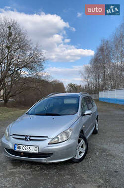 Характеристики Peugeot 307 Универсал