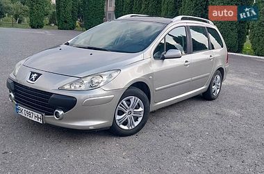 Характеристики Peugeot 307 Универсал