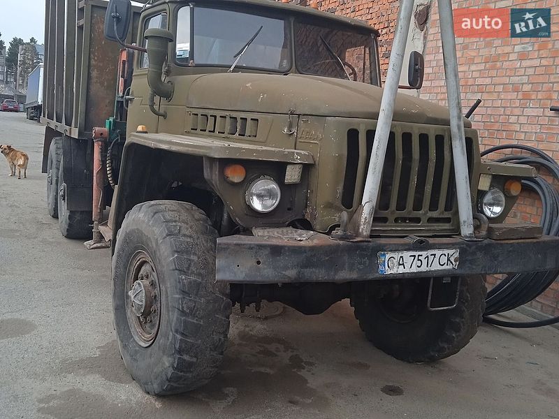 Лісовоз / Сортиментовоз Урал 375