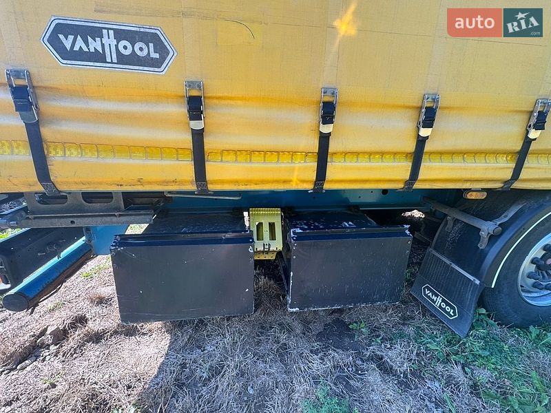 Тентованный борт (штора) - полуприцеп Van Hool 3B0072 2012 в Ивано-Франковске